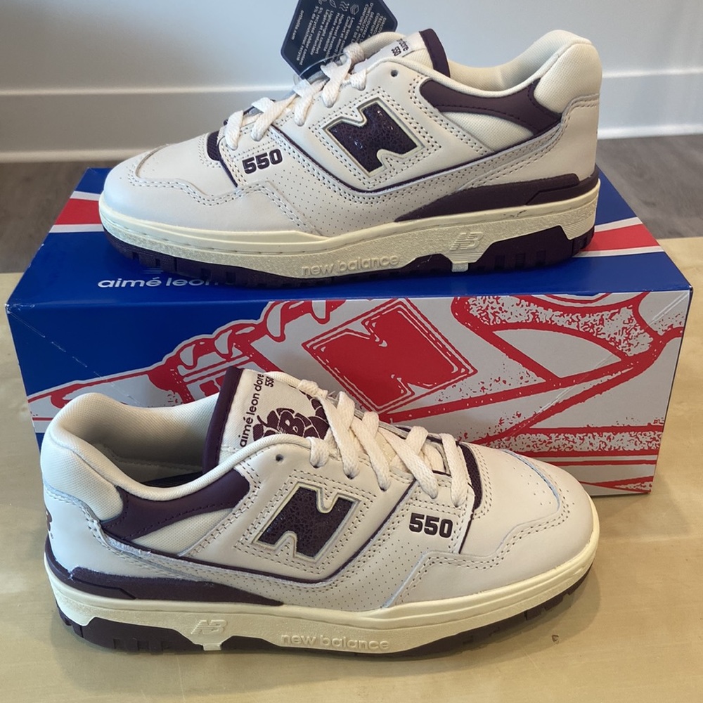 New Balance 550 Aime Leon Dore Purple Shoe Women’s 7